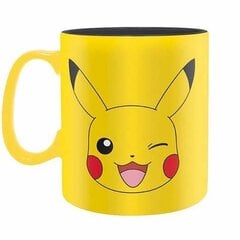 Pokemon - Mug 460 ml Pikachu Face cena un informācija | Datorspēļu suvenīri | 220.lv