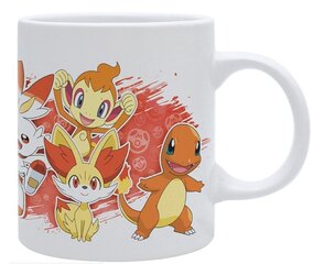 Pokemon - Mug 320 ml Fire Starters White cena un informācija | Datorspēļu suvenīri | 220.lv