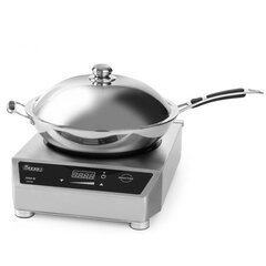 3100W indukcijas wok ar Profi Line indukcijas pannu - Hendi 239681 cena un informācija | Plīts virsmas | 220.lv