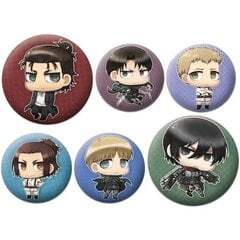 Attack on Titan - Badge Pack Chibi Characters cena un informācija | Datorspēļu suvenīri | 220.lv