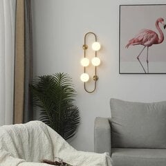 SIENAS LAMPA SIENAS LAMPA APP1144-4W zelta cena un informācija | Lustras | 220.lv