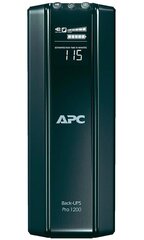 Энергосберегающий ИБП APC Back-UPS RS 1200, 230 В, CEE 7/5 цена и информация | Источники бесперебойного питания (UPS) | 220.lv