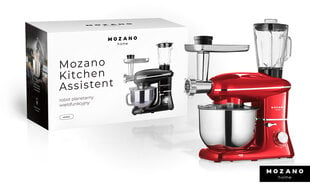 Virtuves kombains Mozano Kitchen Assistant, 2300W, sarkans цена и информация | Кухонные комбайны | 220.lv