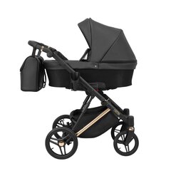 Universālie ratiņi Lazzio Premium Kunert 3in1, Black ECO цена и информация | Коляски | 220.lv