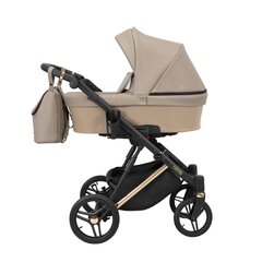 Universālie ratiņi Lazzio Premium Kunert 3in1, Beige ECO cena un informācija | Bērnu rati | 220.lv