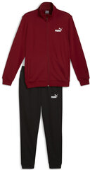 Puma Спортивный костюм для мужчин Clean Sweat Suit Black Red 585840 13 585840 13/2XL цена и информация | Мужские толстовки | 220.lv