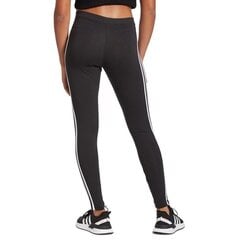 Adidas Originals sieviešu legingi melni 3 Stripes Tight H09426 цена и информация | Женские брюки | 220.lv