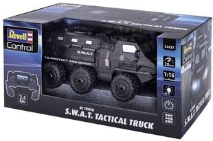 Радиоуправляемый автомобиль Revell 24437 Truck S.W.A.T. Tactical Truck цена и информация | Игрушки для мальчиков | 220.lv