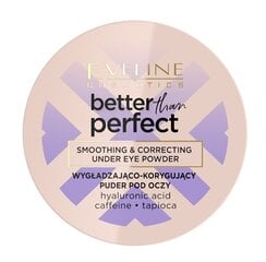 Koriģējošais pūderis acīm Eveline Cosmetics Better than Perfect, 4g cena un informācija | Grima bāzes, tonālie krēmi, pūderi | 220.lv