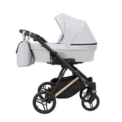 Universālie ratiņi Lazzio Premium Kunert 3in1 Light Grey cena un informācija | Bērnu rati | 220.lv