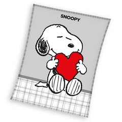 snoopy koraļļu pleds, 150 x 200 cm cena un informācija | Gultas pārklāji, pledi | 220.lv