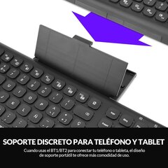 Rii RK801 Bluetooth tastatūra operētājsistēmai MacOS cena un informācija | Klaviatūras | 220.lv