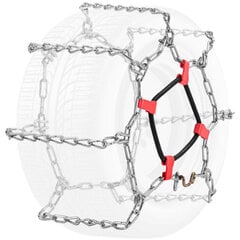 Sniega ķēdes piedziņas riteņiem kvadraciklam - 2 gab. cena un informācija | Auto piederumi | 220.lv