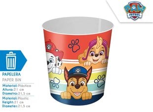 paw patrol atkritumu urna, 1 gab. cena un informācija | Miskastes | 220.lv