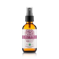 Ekoloģisks Damaskas rožu ūdens, sejas toniks, Alteya Organics, 60 ml cena un informācija | Sejas ādas kopšana | 220.lv