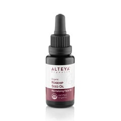 Ekoloģisks rožu gurnu sēklu sejas eļļa, Alteya Organics, 20 ml цена и информация | Сыворотки для лица, масла | 220.lv