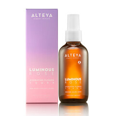 Ekoloģiska mitrinoša ziedu toniks Luminous Rose, Alteya Organics, 120 ml цена и информация | Средства для очищения лица | 220.lv