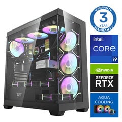 INTOP AQUA i9-14900KF 64GB DDR5 1TB SSD M.2 NVME+2TB RTX4070 SUPER 12GB no-OS cena un informācija | Stacionārie datori | 220.lv