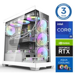 INTOP AQUA i9-14900KF 64GB DDR5 2TB SSD M.2 NVME+2TB RTX4070 12GB no-OS cena un informācija | Stacionārie datori | 220.lv