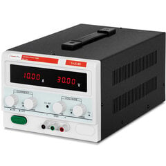 Laboratorijas servisa barošana 0-30 V 0-10 A 300 W cena un informācija | Rokas instrumenti | 220.lv