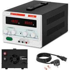 Laboratorijas servisa barošana 0-30 V 0-10 A 300 W cena un informācija | Rokas instrumenti | 220.lv