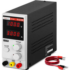 Laboratorijas servisa strāvas padeve regulēta 0-100 V 0-3 A 300 W cena un informācija | Rokas instrumenti | 220.lv