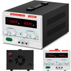 Laboratorijas servisa barošana 0-60 V 0-20 A DC 1200 W cena un informācija | Rokas instrumenti | 220.lv