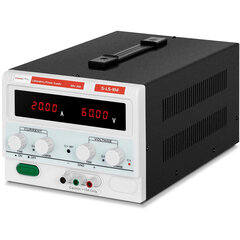 Laboratorijas servisa barošana 0-60 V 0-20 A DC 1200 W cena un informācija | Rokas instrumenti | 220.lv