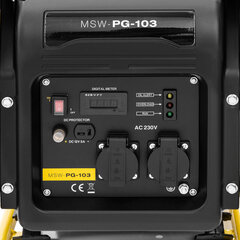 Strāvas ģenerators invertora strāvas ģenerators 5 l 230 V 2500 W AVR cena un informācija | Rokas instrumenti | 220.lv