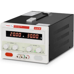 Laboratorijas servisa barošana 0-30 V 0-20 A DC 600 W cena un informācija | Rokas instrumenti | 220.lv