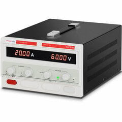 Laboratorijas servisa barošana 0-60 V 0-20 A DC 1200 W cena un informācija | Rokas instrumenti | 220.lv