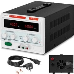 Laboratorijas barošanas avots S-LS-77 0-60V 0-10A DC цена и информация | Механические инструменты | 220.lv