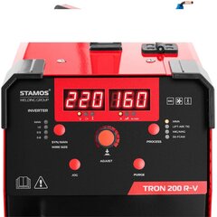 TRON 200 RV MIG/MAG MMA FCAW TIG Lift-Arc daudzfunkcionāla metināšanas iekārta 230V 200A cena un informācija | Rokas instrumenti | 220.lv