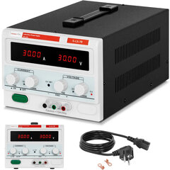 Laboratorijas servisa barošana 0-30 V 0-30 A DC 900 W cena un informācija | Rokas instrumenti | 220.lv