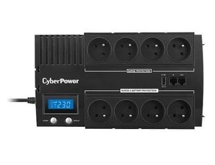Cyber Power BR700ELCD UPS cena un informācija | UPS- Nepārtrauktās barošanas bloki | 220.lv