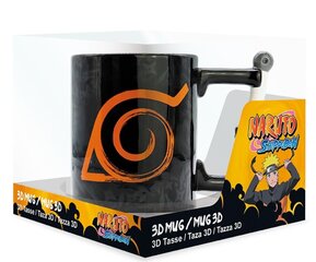 Naruto Shippuden - Mug 3D Handle Kunai Konoha cena un informācija | Datorspēļu suvenīri | 220.lv