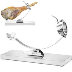 Statīva turētājs jamon serrano šķiņķa nogatavināšanai, tērauds, 595 x 215 x 300 mm цена и информация | Кухонные принадлежности | 220.lv