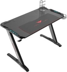 EUREKA ERGONOMIC Z1-S Pro Gaming Desk: Stacija īstiem spēlētājiem cena un informācija | Datorgaldi, rakstāmgaldi, biroja galdi | 220.lv