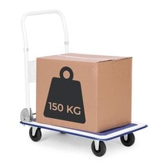 Noliktavas platformas transportēšanas ratiņi 150 kg, salokāmi, manuāli Modern Home cena un informācija | Rokas instrumenti | 220.lv