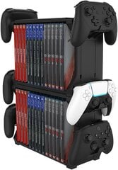 Tideal TOWER spēļu statīvs PS5 | PS4 | Xbox sērija | Xbox One | NSW | Blu Ray cena un informācija | Gaming aksesuāri | 220.lv