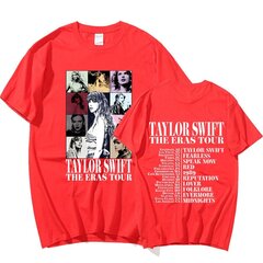 Taylor Swift The Eras Tour International vīriešu T-krekls ar apkakli sievietēm,3XL цена и информация | Женские шорты | 220.lv