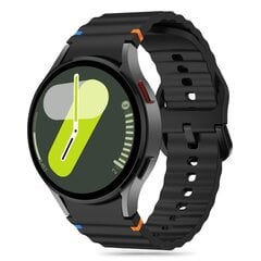 TECH-PROTECT SILICONE SPORT SAMSUNG GALAXY WATCH 4 | 5 | 5 PRO | 6 | 7 | FE BLACK cena un informācija | Viedpulksteņu un viedo aproču aksesuāri | 220.lv