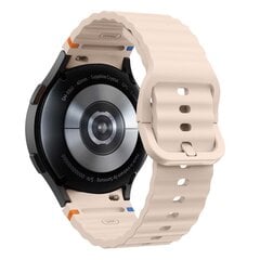 TECH-PROTECT SILICONE SPORT SAMSUNG GALAXY WATCH 4 | 5 | 5 PRO | 6 | 7 | FE ROZĀ KRĀSĀ cena un informācija | Viedpulksteņu un viedo aproču aksesuāri | 220.lv