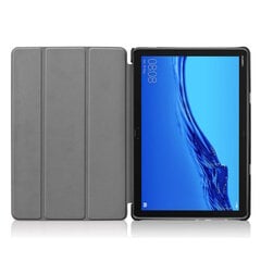 iLike Tri-Fold Plāns Eko-Ādas Statīva Maks Apple Air 3 (2019) 3rd Gen / iPad Pro 10.5 (2017) Koraļļu rozā cena un informācija | Somas, maciņi | 220.lv