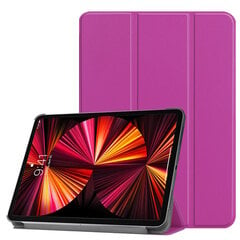 iLike Tri-Fold Тонкий Эко-кожанный Чехол Книжка Apple Air 3 (2019) 3rd Gen / iPad Pro 10.5 (2017) Фиолетовый цена и информация | Чехлы для планшетов и электронных книг | 220.lv