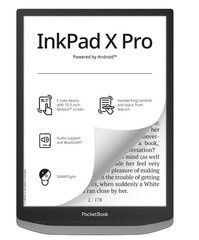 Товар с повреждением. Электронная книга|POCKETBOOK|InkPad X Pro|10.3 |1872x1404|1xUSB-C|Беспроводная локальная сеть|Bluetooth|Серая|PB1040D-M-WW цена и информация | Товары с повреждениями | 220.lv