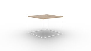 Кофейный столик ADRK Furniture Roni, коричневый/белый цена и информация | Журнальные столики | 220.lv