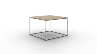 Кофейный столик ADRK Furniture Roni, коричневый/черный цена и информация | Журнальные столики | 220.lv