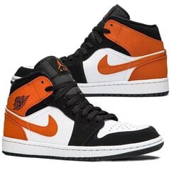 Nike Air Jordan vīriešu čības 1 MID 554724-058 цена и информация | Кроссовки для мужчин | 220.lv