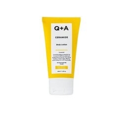 Q+A - MINI Ceramide Body Lotion - Регенерирующий лосьон для тела с керамидами, 50 мл цена и информация | Кремы, лосьоны для тела | 220.lv